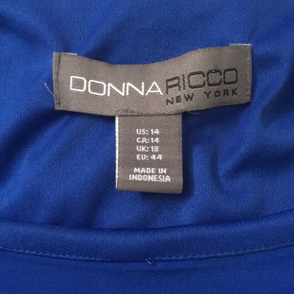 NWT Blue Donna Ricco Dress - Picture 6 of 6